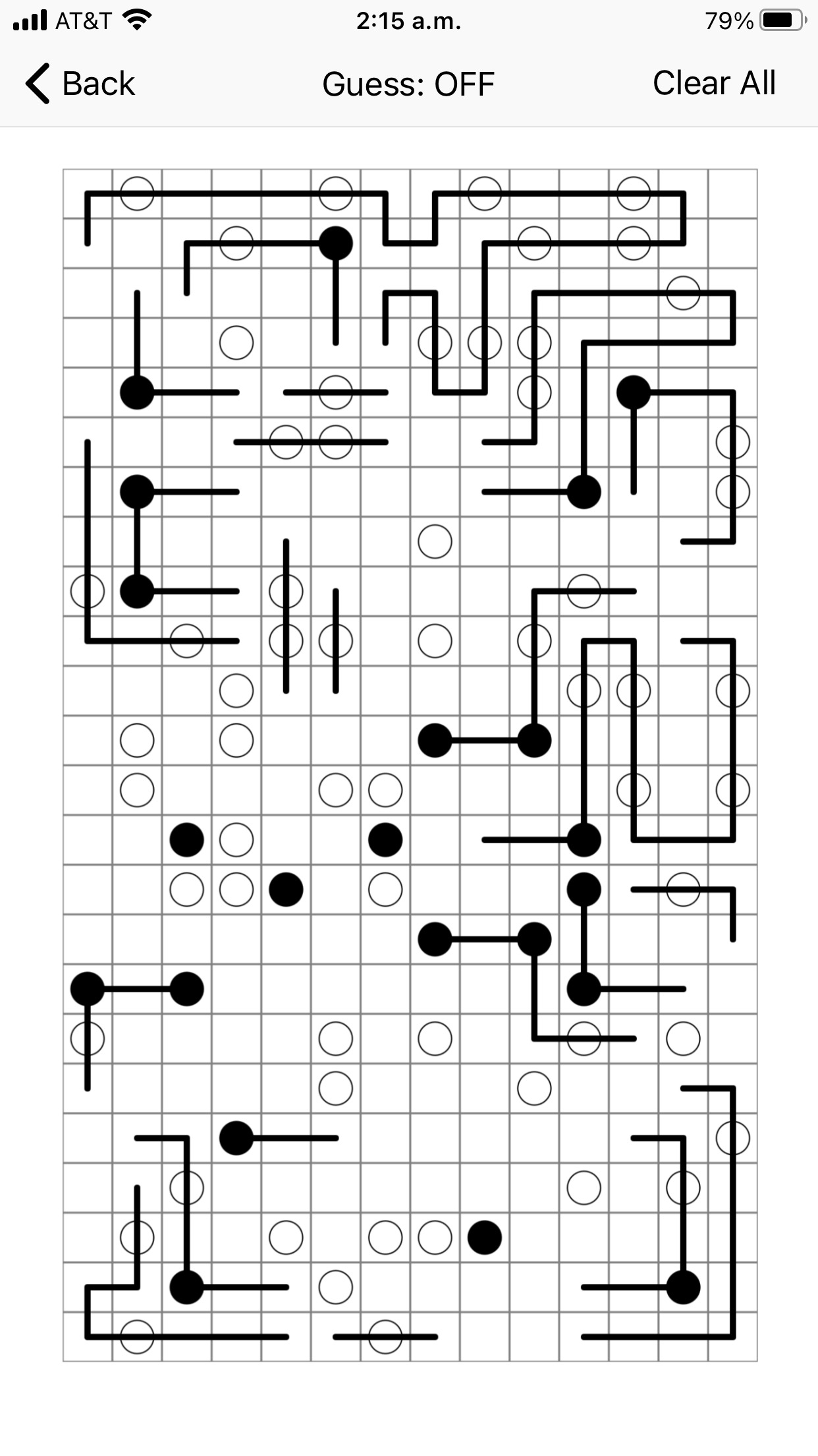 Solving a Masyu Part 1