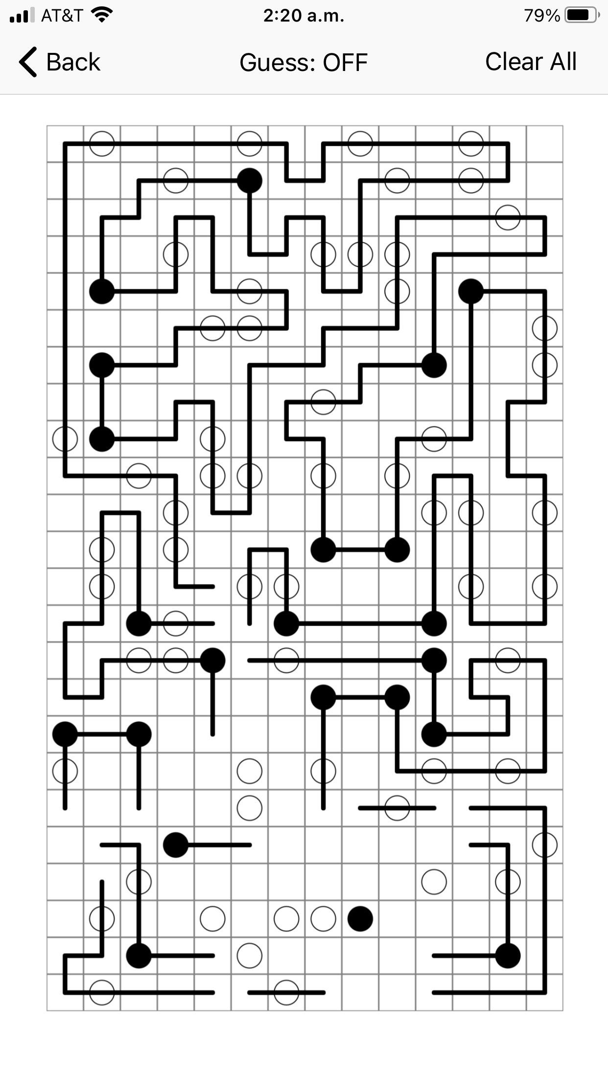 Solving a Masyu Part 2